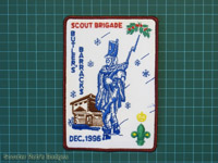 Click to enlarge 1996 Butler's Barracks Scout Brigade